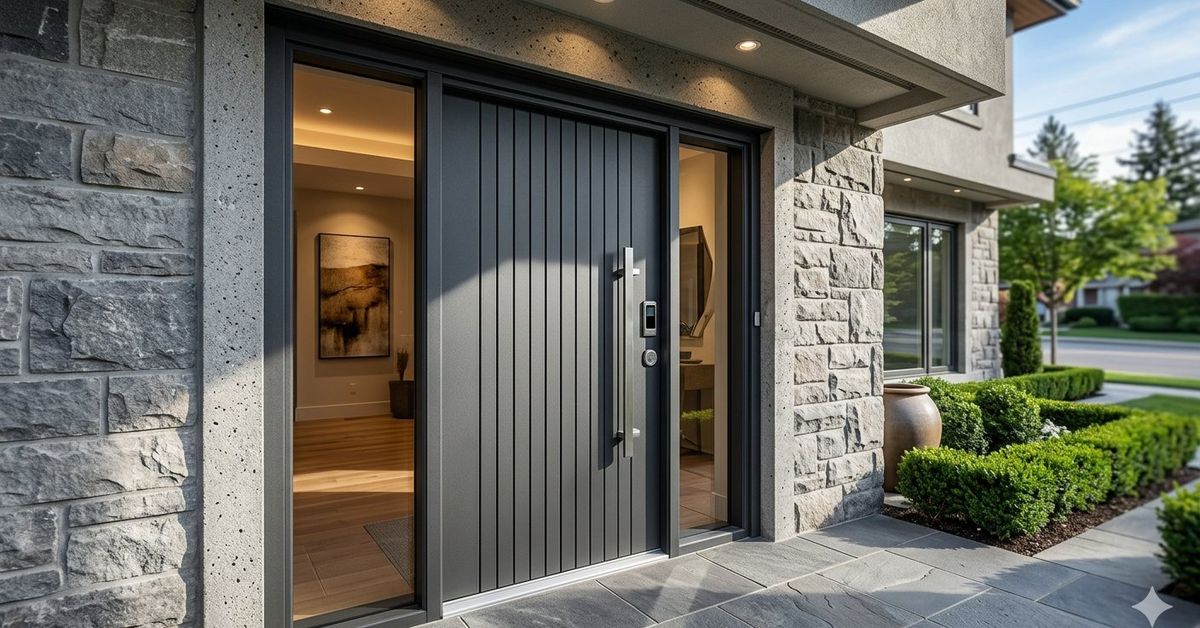 Porte blindée Point Fort Fichet installée par Tenola Sécurité